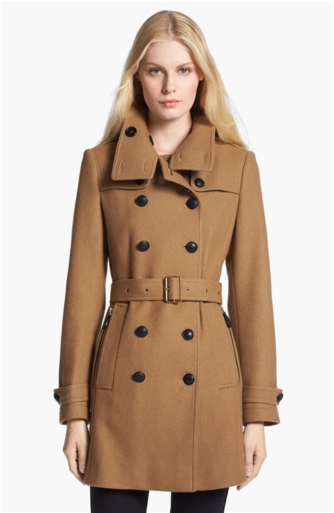 burberry beige wool coat.